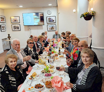 Easter lunch at Sydney Russian Club