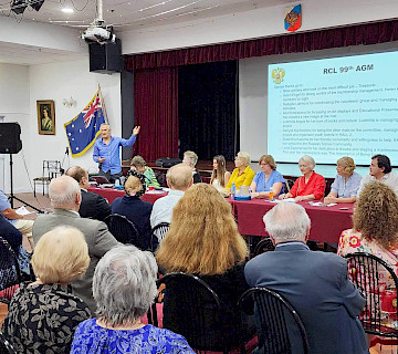 Annual General Meeting for financial Year 2023 at the Russian Club in Stratfield