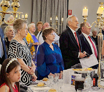 Festive banquet in honor of the 100th anniversary of the Russian Club in Sydney