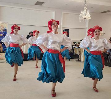 Festive banquet in honor of the 100th anniversary of the Russian Club in Sydney